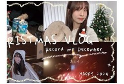 圣诞节美丽女孩分享Vlog：幸福瞬间与甜蜜心情